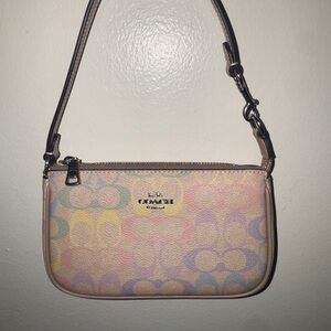 Coach Pastel Signature Wristlet